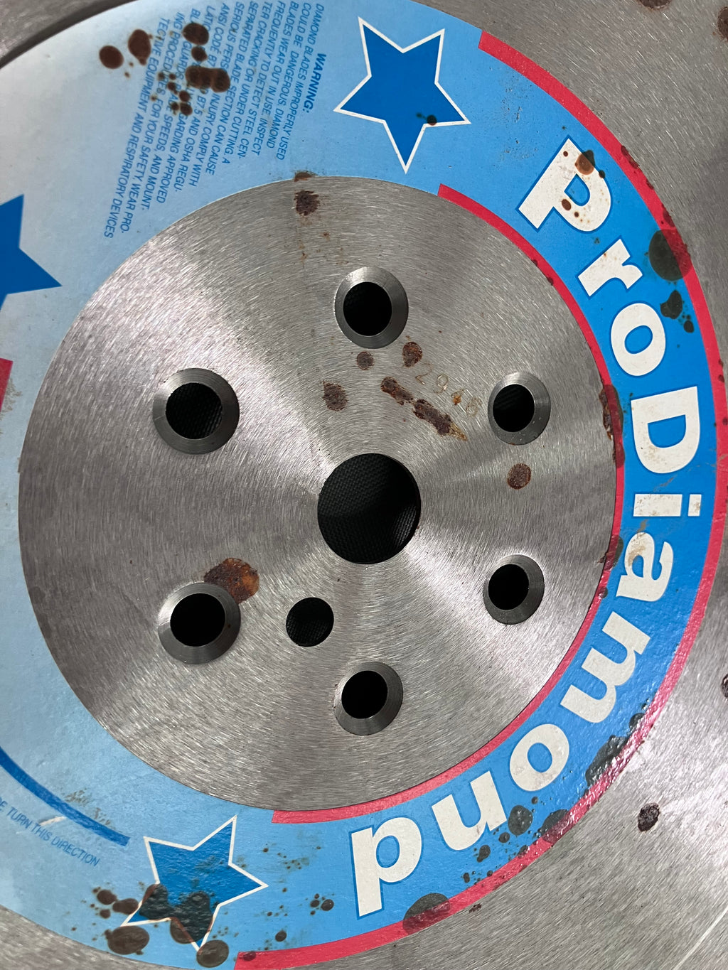 24” hydraulic handsaw flushcut blade-open box special