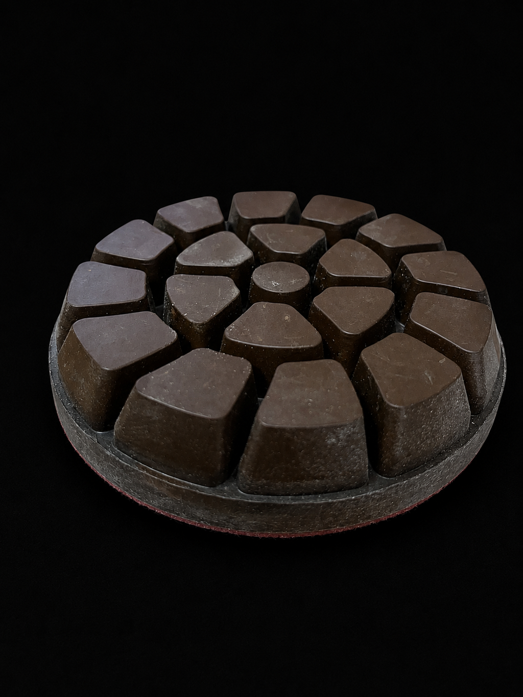 Sase hybrid wet diamond set-red 400 grit-open box special