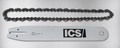 ICS 14” guide bar and diamond chain